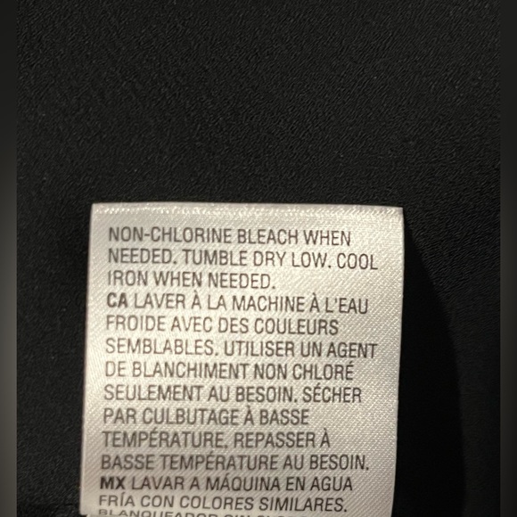 III Ruffle in front & back Cami Top Blouse Black Adjustable Spaghetti Strap - Picture 8 of 11